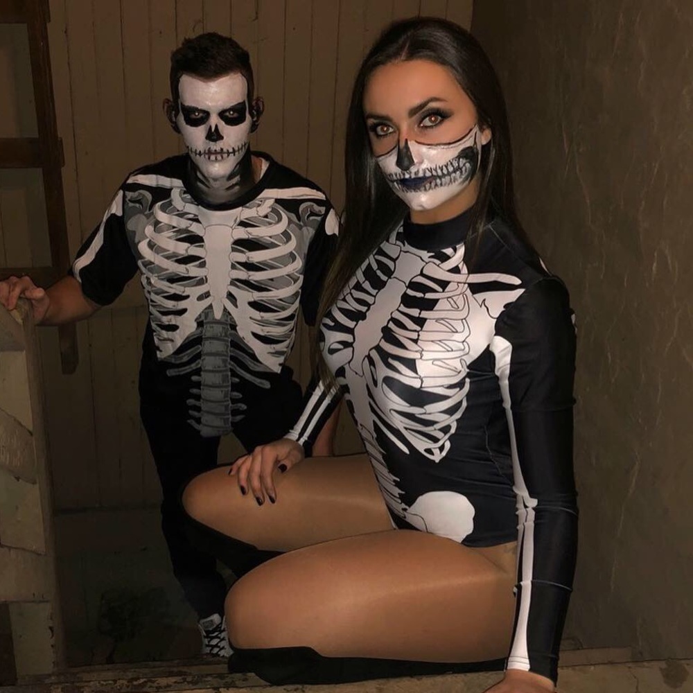 Sexy Skeleton Bodysuit